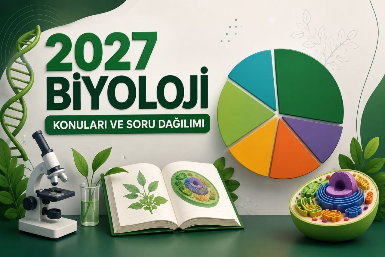 2027 TYT Biyoloji Konuları ve Soru Dağılımı