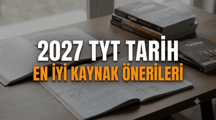 2027 TYT Tarih Kaynak Önerileri |En Güncel Soru Bankaları