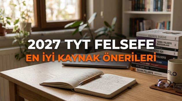2027 TYT Felsefe Kaynak Önerileri | En Güncel Soru Bankaları