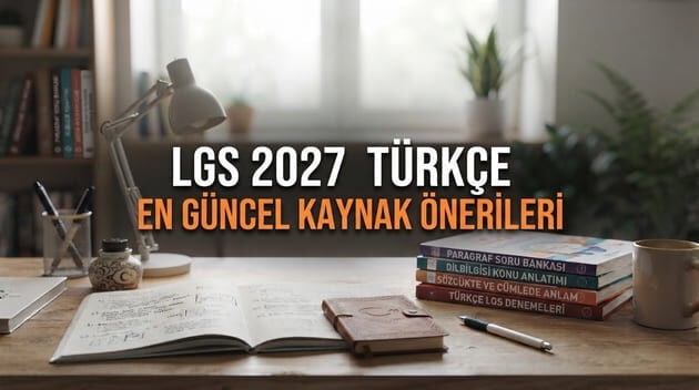 2027 LGS Türkçe Kaynak Önerileri | En Güncel Soru Bankaları 