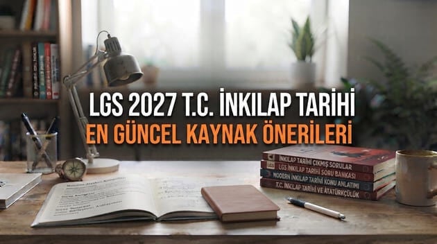 2027 LGS İnkılap Tarihi Kaynak Önerileri | En Güncel Soru Bankaları