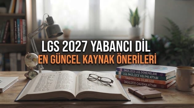 2027 LGS Yabancı Dil (İngilizce) Kaynak Önerileri | En Güncel Soru Bankaları