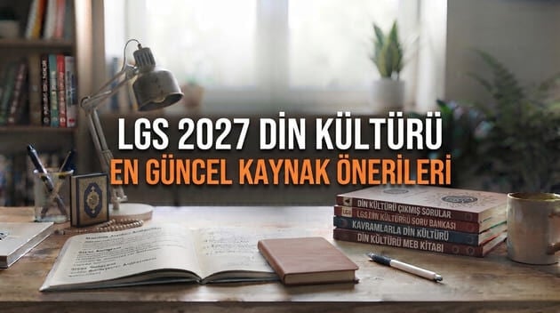 2027 LGS Din Kültürü Kaynak Önerileri | En Güncel Soru Bankaları