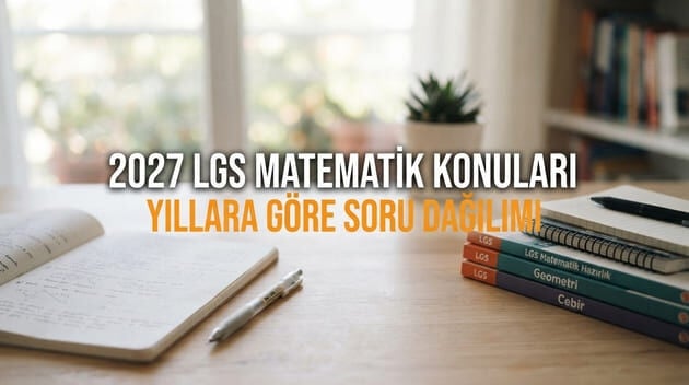 2027 LGS Matematik Konuları ve Soru Dağılımı