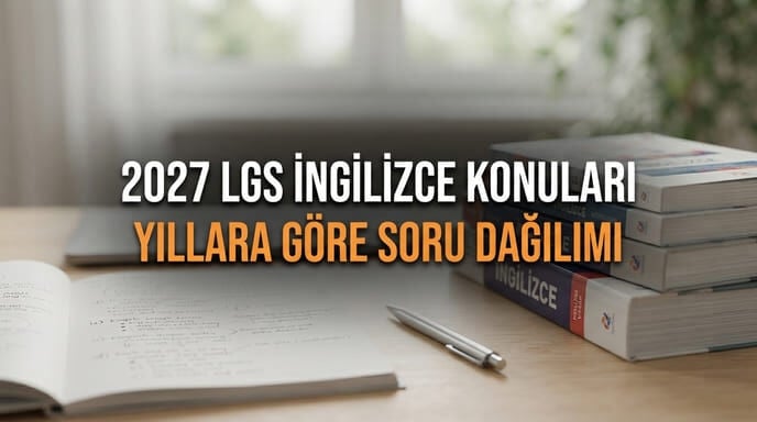 2027 LGS İngilizce Konuları ve Soru Dağılımı