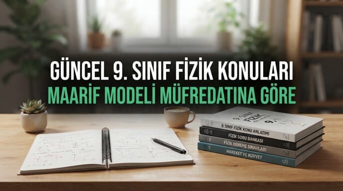 9. Sınıf Fizik Konuları | Maarif Modeli Müfredatı