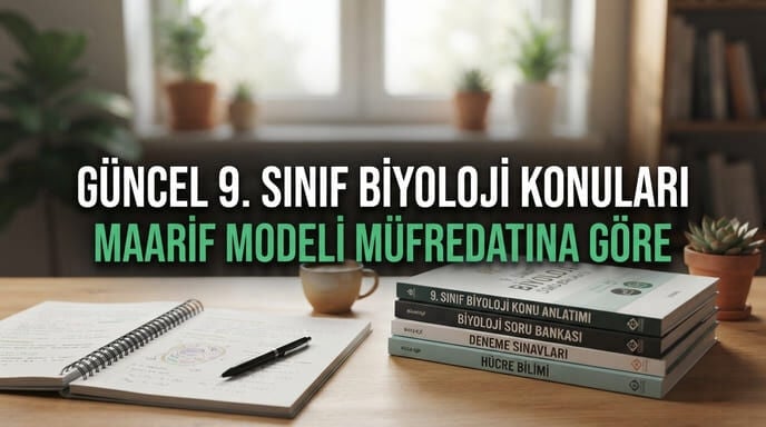 9. Sınıf Biyoloji Konuları | Maarif Modeli Müfredatı