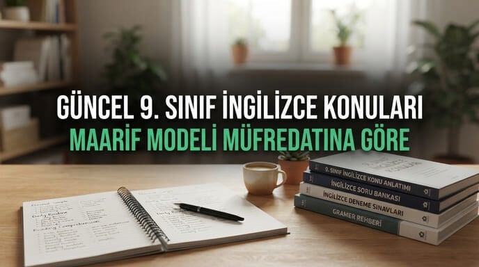 9. Sınıf İngilizce Konuları | Maarif Modeli Müfredatı
