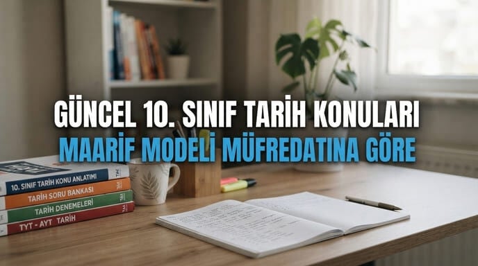 10. Sınıf Tarih Konuları | Maarif Modeli Müfredatı  