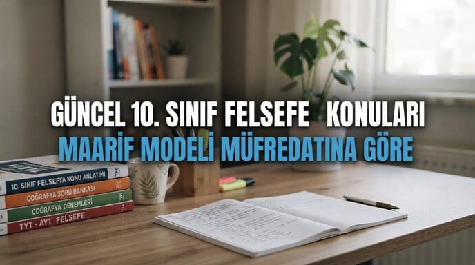 10. Sınıf Felsefe Konuları | Maarif Modeli Müfredatı  