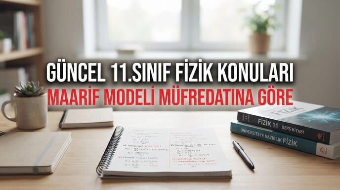 11. Sınıf Fizik Konuları | Maarif Modeli Müfredatı  