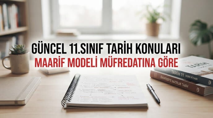 11. Sınıf Tarih Konuları | Maarif Modeli Müfredatı