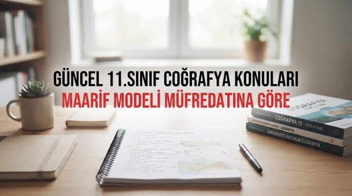 11. Sınıf Coğrafya Konuları | Maarif Modeli Müfredatı  