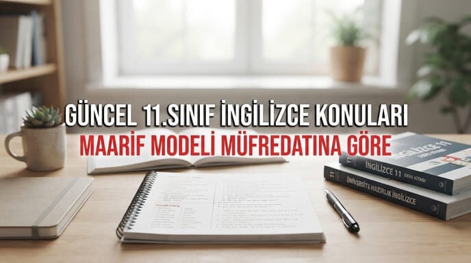 11. Sınıf İngilizce Konuları | Maarif Modeli Müfredatı
