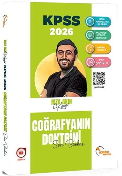 Doktrin Yayınları 2026 KPSS Coğrafyanın Doktrini Çözümlü Soru Bankası