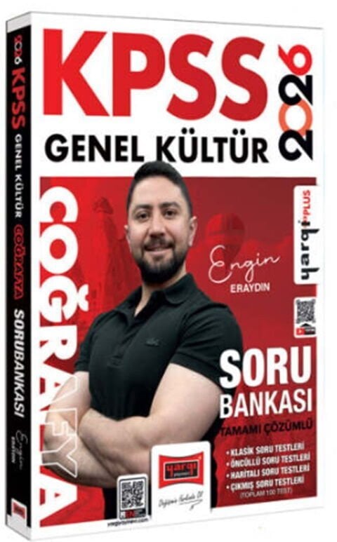 Yargı Yayınları 2026 KPSS Genel Kültür Coğrafya Tamamı Çözümlü Soru Bankası