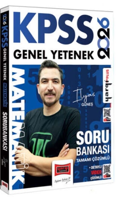 Yargı Yayınları 2026 KPSS Genel Yetenek Matematik Tamamı Çözümlü Soru Bankası
