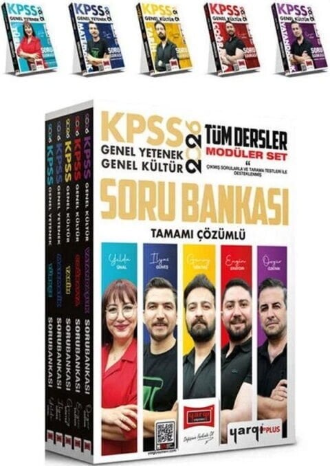 Yargı Yayınları 2026 KPSS Genel Yetenek Genel Kültür Tüm Dersler Tamamı Çözümlü Modüler Soru Bankası Seti