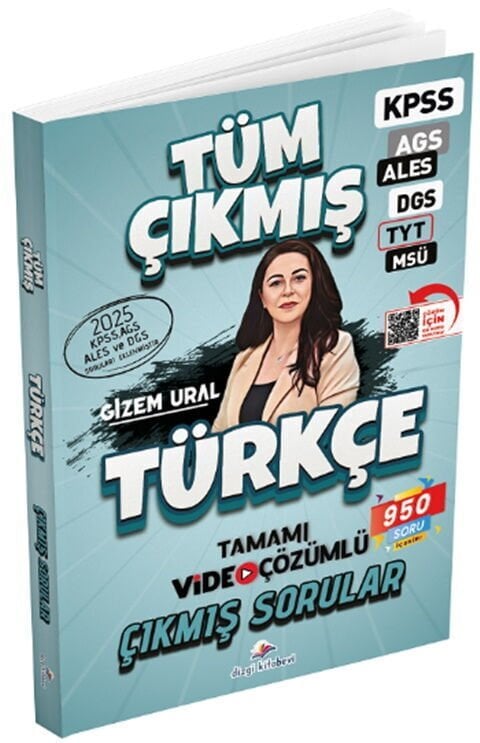 Dizgi Kitap 2026 KPSS MEB AGS ALES DGS TYT MSÜ Türkçe Çıkmış Sorular