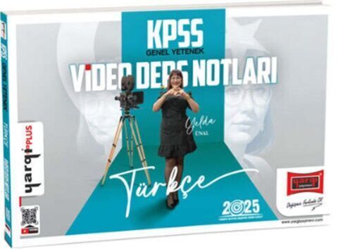 Yargı Yayınları 2025 KPSS Genel Yetenek Türkçe Video Ders Notları
