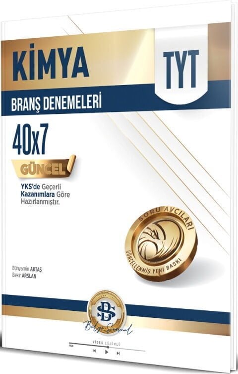 Bilgi Sarmal Yayınları TYT Kimya 40 x 7 Branş Denemeleri