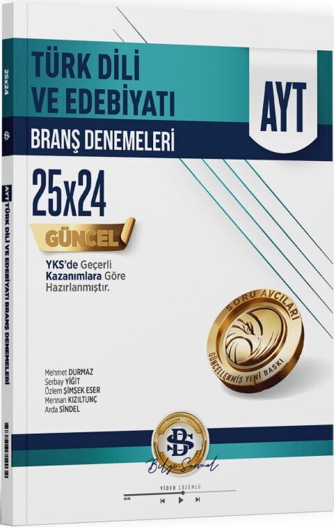 Bilgi Sarmal AYT Türk Dili ve Edebiyatı 25 x 24 Branş Denemeleri