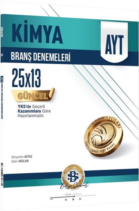Bilgi Sarmal AYT Kimya 25 x 13 Branş Denemeleri