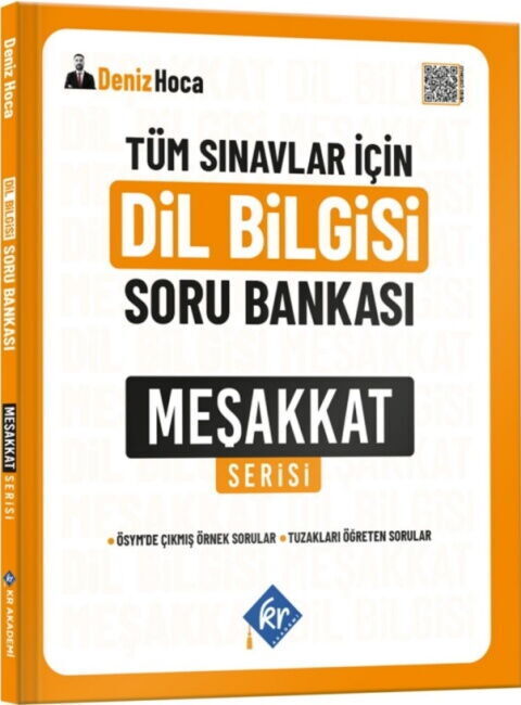KR Akademi Deniz Hoca Tüm Sınavlar İçin Meşakkat Serisi Dil Bilgisi Soru Bankası