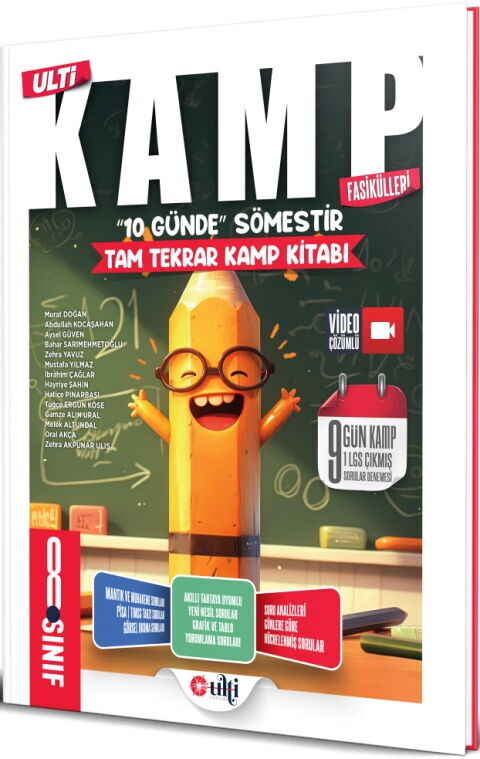 Ulti Yayınları 8. Sınıf Sömestır Kamp Fasikülleri