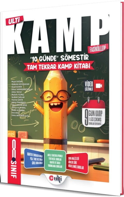 Ulti Yayınları 8. Sınıf Sömestır Kamp Fasikülleri