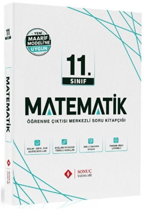Sonuç Yayınları 11. Sınıf Matematik Maarif Modele Uygun Modüller Set