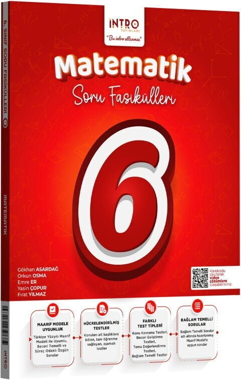 İntro Yayınları 6. Sınıf Matematik Soru Fasiküleri