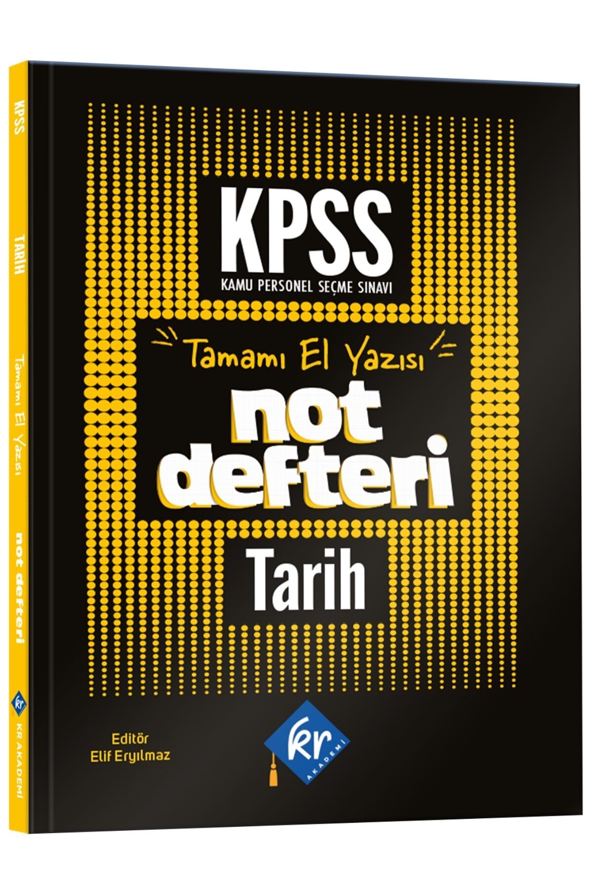 2026 KPSS GY-GK Tarih Konu Anlatımlı Not Defteri KR Akademi Yayınları