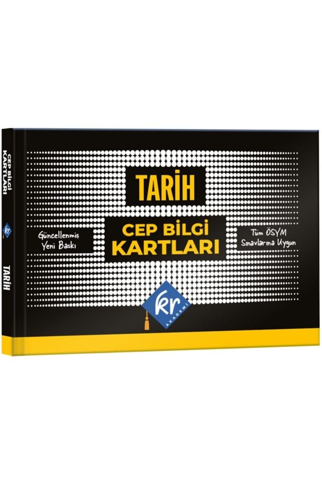 KPSS Tüm Sınavlar İçin Tarih Cep Bilgi Kartları KR Akademi Yayınları