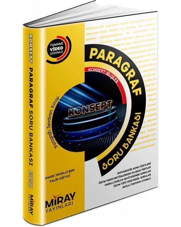 2024 Miray Yayınları TYT Paragraf Soru Bankası