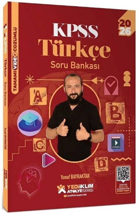 Yediiklim 2026 KPSS Türkçe Atölye Soru Bankası