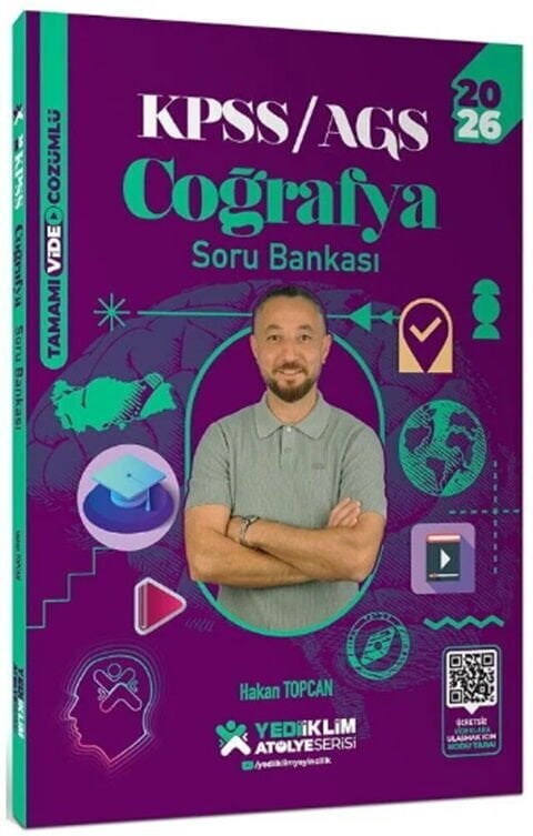 Yediiklim 2026 KPSS Coğrafya Atölye Soru Bankası