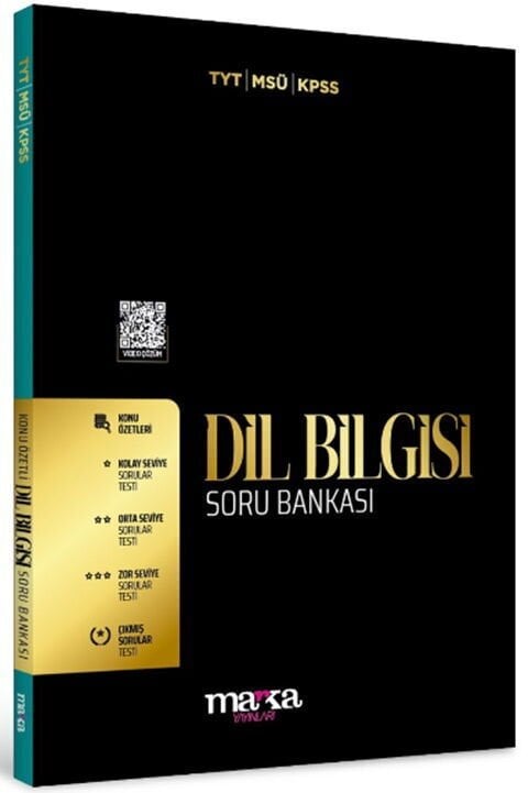 Marka Yayınları TYT Dil Bilgisi Konu Özetli Soru Bankası