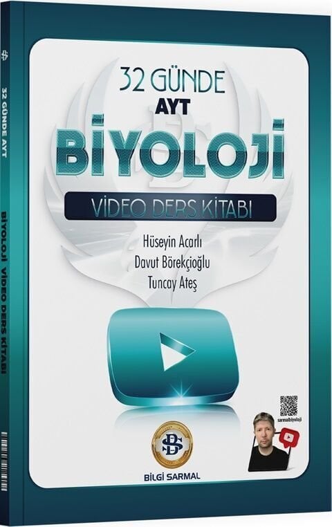 Bilgi Sarmal AYT Biyoloji 32 Günde Video Ders Kitabı