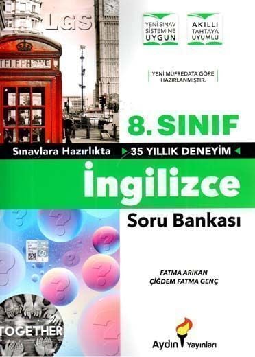 Aydın Yayınları 8. Sınıf İngilizce Soru Bankası