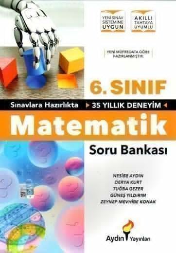 Aydın Yayınları 6. Sınıf Matematik Soru Bankası