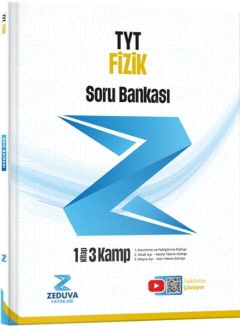 Zeduva Yayınları Fizikfinito TYT Fizik 1 Kitap 3 Kamp Soru Bankası