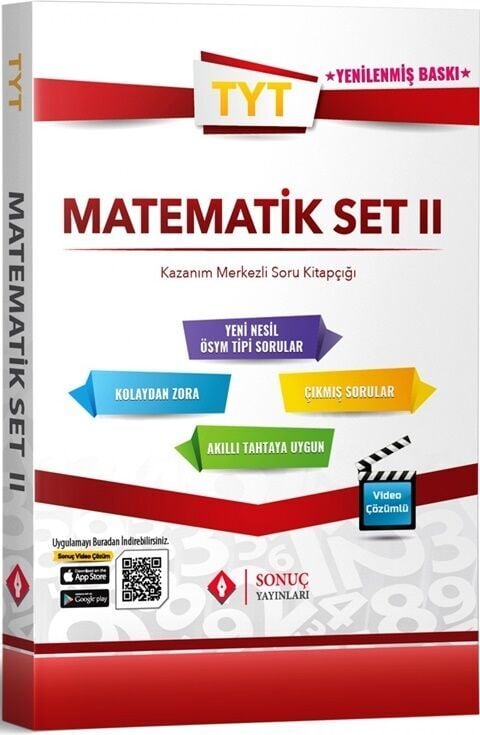 Sonuç Yayınları TYT Matematik Modüler Set 2 Kazanım Merkezli Soru Bankası