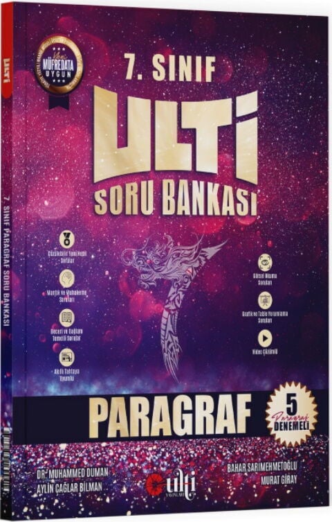 Ulti Yayınları 7. Sınıf Paragraf Soru Bankası