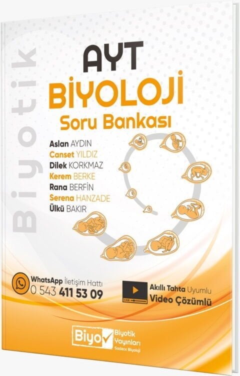 Biyotik Yayınları AYT Biyoloji Soru Bankası