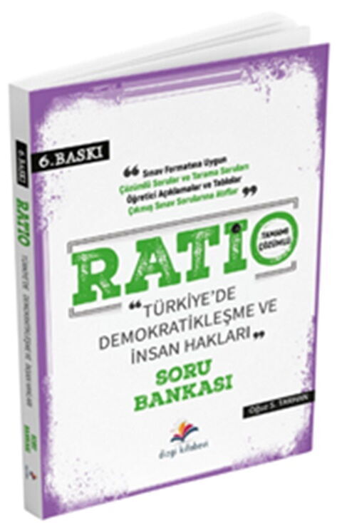 Dizgi Kitap Kaymakamlık Ratio Legis İnsan Hakları ve Demokratikleşme Çözümlü Soru Bankası