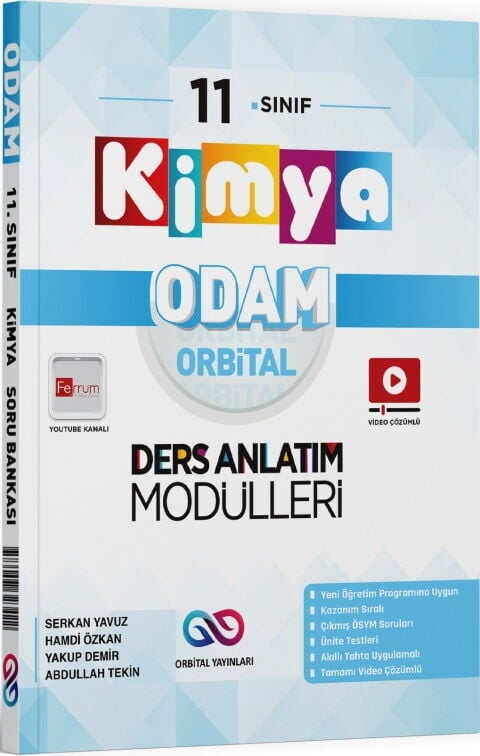 Orbital Yayınları 11. Sınıf Kimya Orbital Ders Anlatım Modülleri