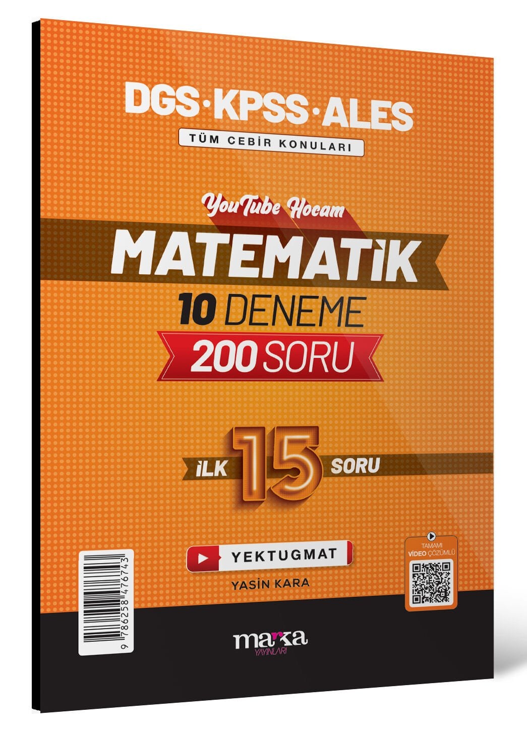 2026 DGS KPSS ALES Matematik 10 Deneme İlk 15 Soru Marka Yayınları