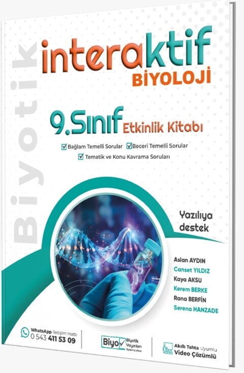Biyotik Yayınları 11. Sınıf Biyoloji Soru Bankası