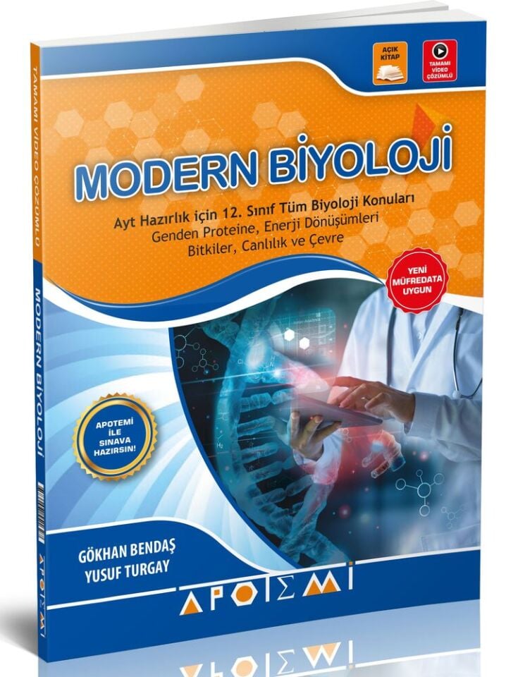Apotemi Yayınları Modern Biyoloji